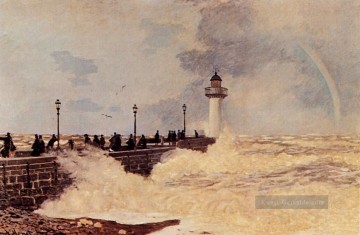  II Galerie - die Anlegestelle in Le Havre II Claude Monet